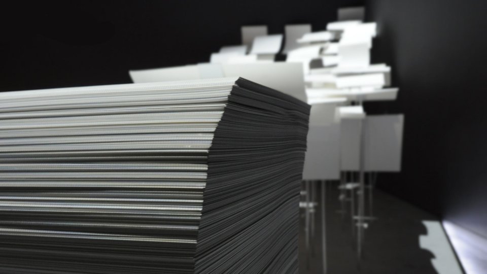 Stefan Helling Artcom Hansol Paper Museum Ink Drops Origin Pile