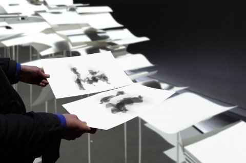 Stefan Helling Artcom Hansol Paper Museum Ink Drops Origin